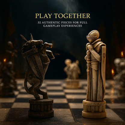 Harry Potter Wizard Chess Set (The Noble Collection) - On-Screen Movie Replica!